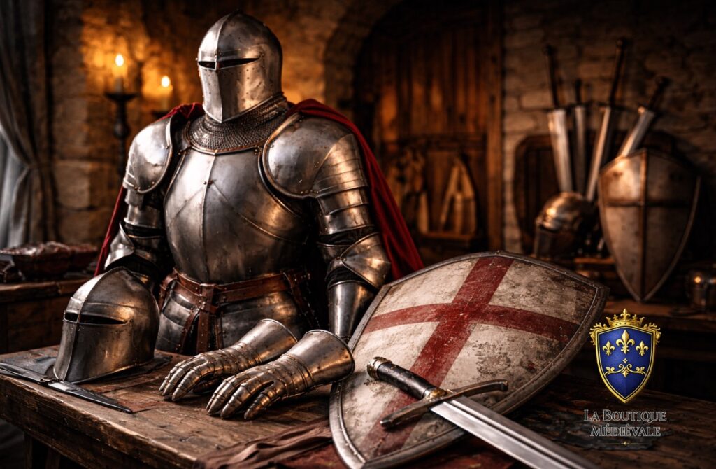 Armures et cuirasses médiévales histoire, usages et symbolisme