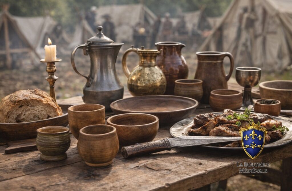 La vaisselle au Moyen Âge usages, matériaux et art de la table médiévale