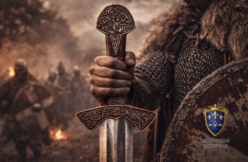 Épée viking authentique Suontaka histoire, archéologie, caractéristiques et conseils