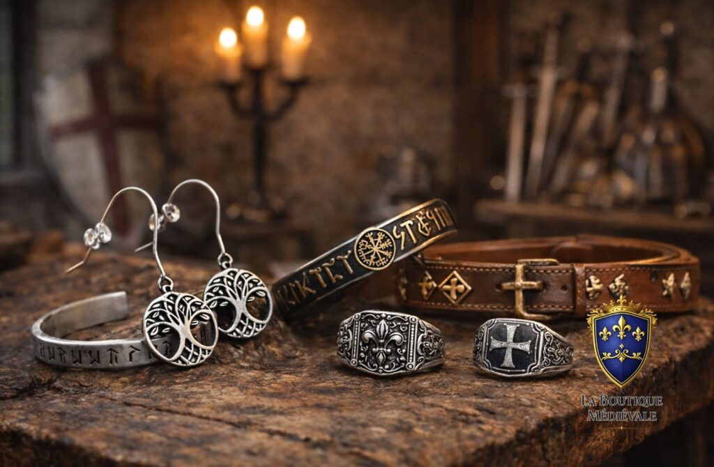 Bijoux médiévaux
symboles, usages et parures du Moyen Âge