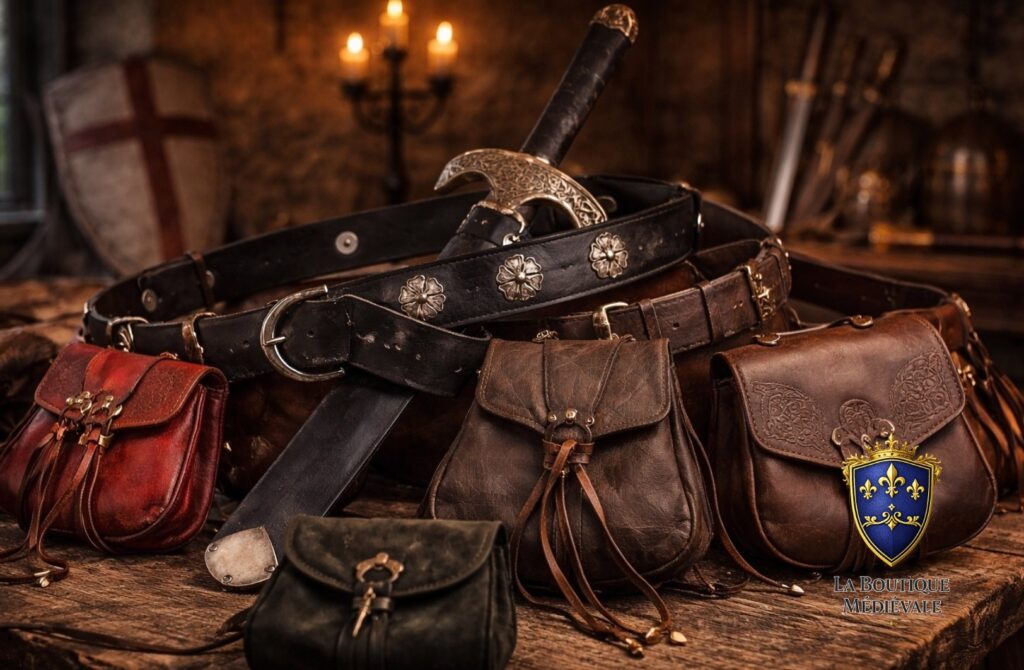 Ceintures et bourses médiévales accessoires essentiels du quotidien au Moyen Âge