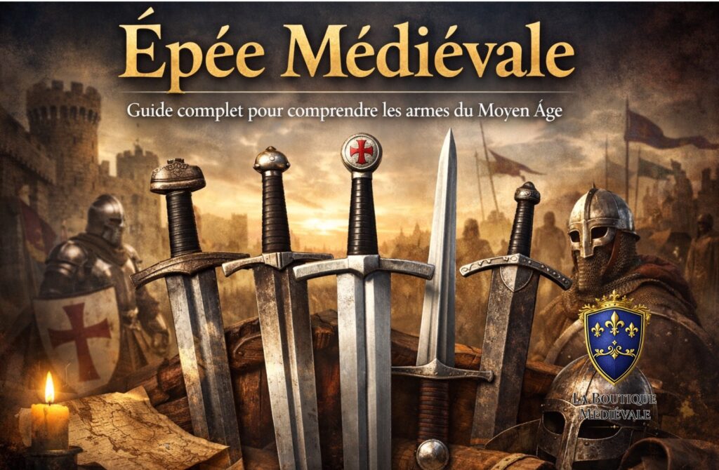 Épée médiévale guide complet pour comprendre les armes du Moyen Âge