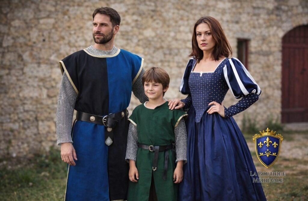 Vêtements médiévaux tenues, styles et habillement du Moyen Âge